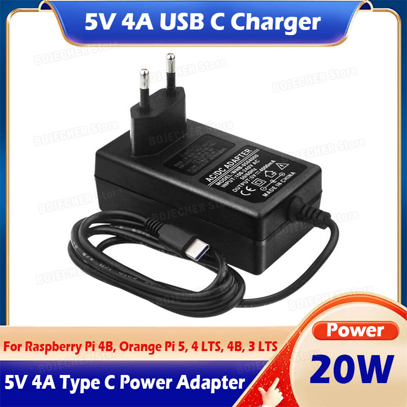 Banana Pi Bpi-M5 - อะแดปเตอร์ชาร์จ USB C 5V 4A สำหรับ