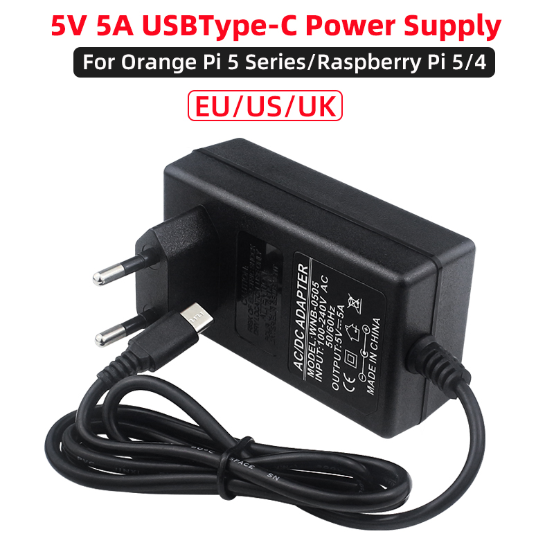 Banana Pi Bpi-M5 - อะแดปเตอร์แปลงไฟ 5V 5A สำหรับ Orange Pi