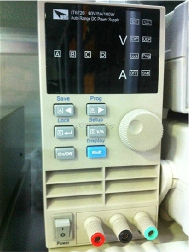 Programmable Dc Power Supply 60V 5A - ใหม่ไอเทค IT6720 แหล่งจ่ายไฟ Dc แบบตั้งโปรแกรมได้ 60V