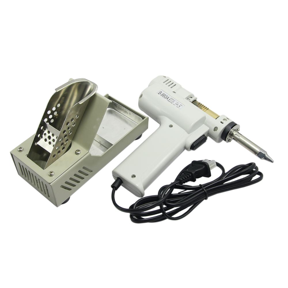 Desoldering Gun Vacuum Electric - ปั๊มดูดตะกั่วไฟฟ้า S-993A 220V 100W ปืนดูดตะกั่ว