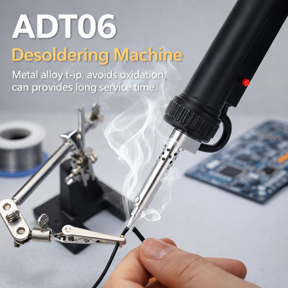 Desoldering Gun Vacuum Electric - เครื่องดูดตะกั่วไฟฟ้า BBT-680 แบบพกพา ปืนดูดตะกั่ว ปืนบัดกรีไฟฟ้า เครื่องมือซ่อมแซมงานบัดกรี
