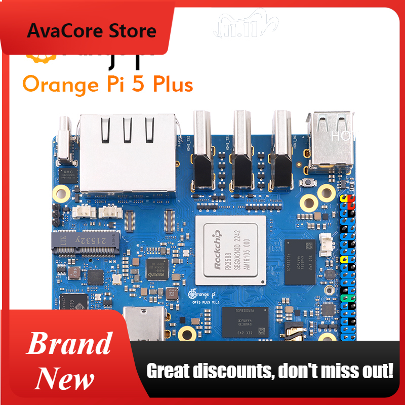 Orange Pi 5 Plus 16Gb - AvaCoreOrangePi 5 Plus 16GB V1.5.1 รุ่นคอมพิวเตอร์บอร์ดเดี่ยว