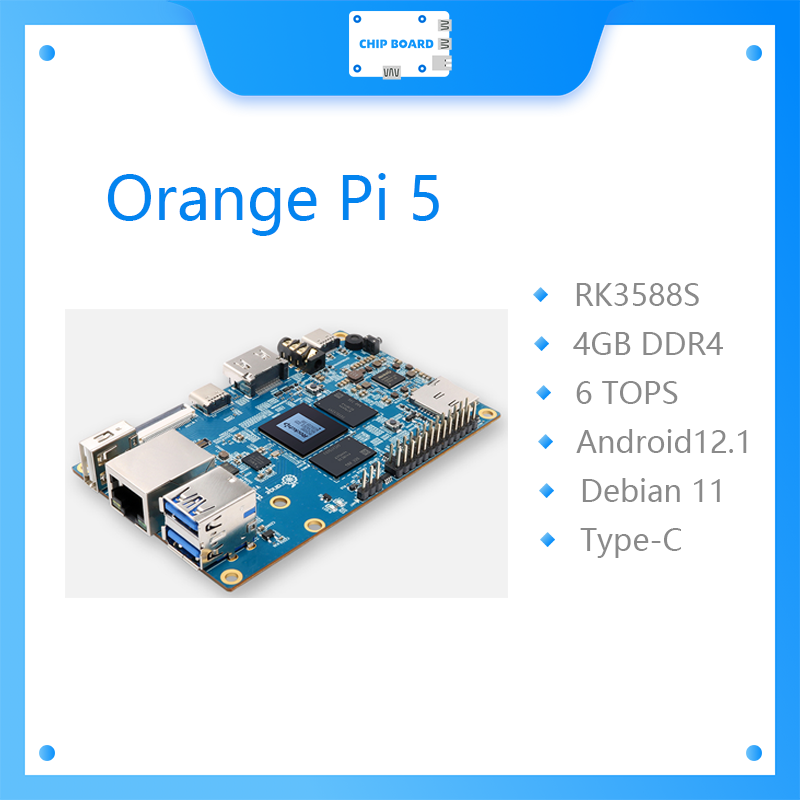 Orange Pi 5 Plus 16Gb - Orange Pi 5 4GB RK3588S,โมดูล PCIE