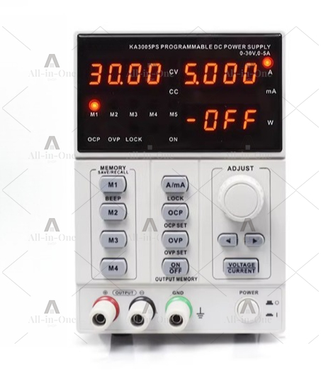 Programmable Dc Power Supply 60V 5A - KA3003D / KA3005P แหล่งจ่ายไฟดีซีแบบตั้งโปรแกรมได้ 30V 5A
