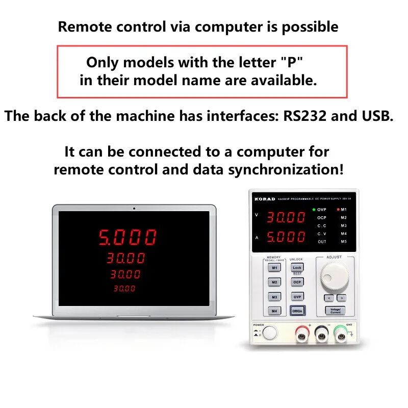 แหล่งจ่ายไฟกระแสตรงแบบปรับค่าไ - Programmable Dc Power Supply 60V 5A บทวิจารณ์และราคา