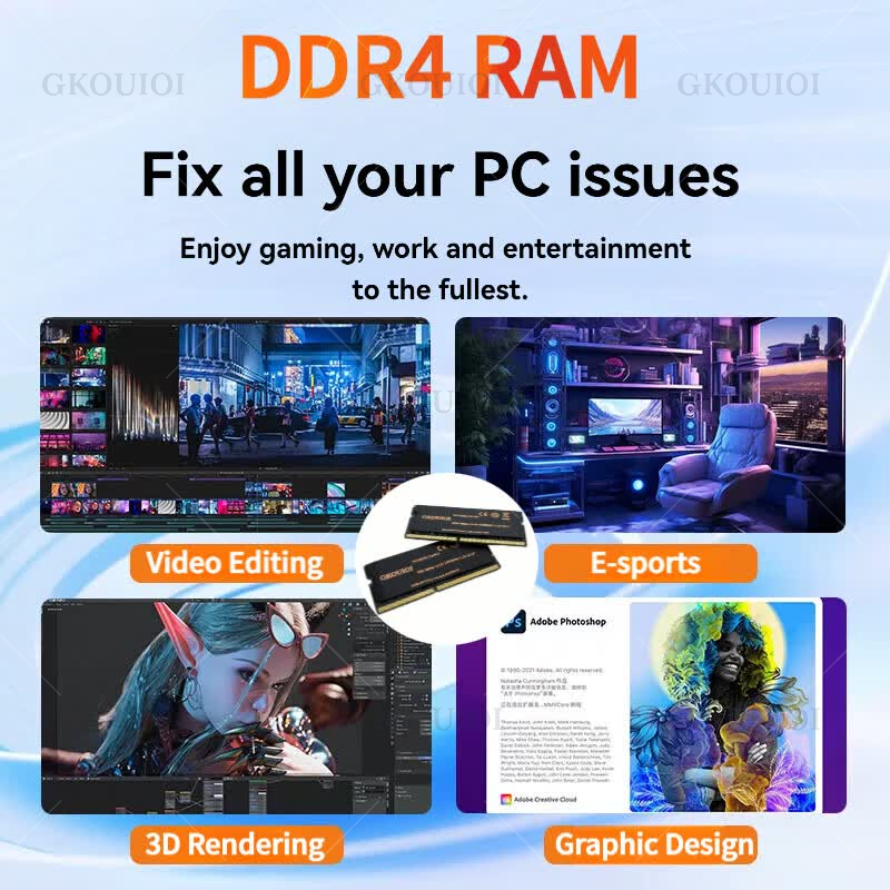 GKOUIOI DDR4 หน่วยความจำแรม 4G - Khadas Vim4 8Gb บทวิจารณ์และราคา