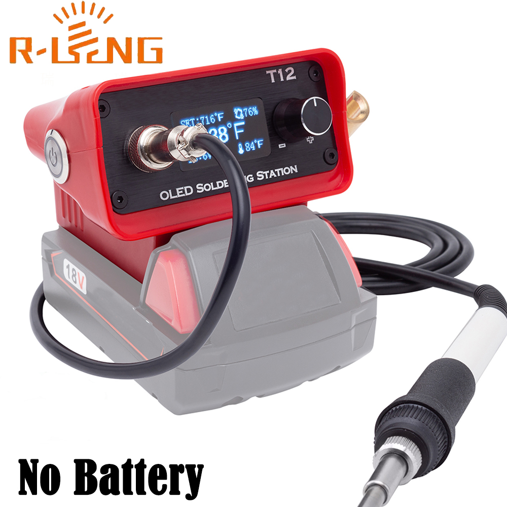 OLED T12 การประสาน สถานีเหล็กป - Soldering Station T12 Oled บทวิจารณ์และราคา