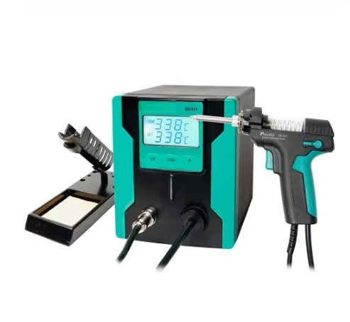 ปั๊มดูดตะกั่วไฟฟ้าดิจิตอล ESD  - Desoldering Gun Vacuum Electric บทวิจารณ์และราคา