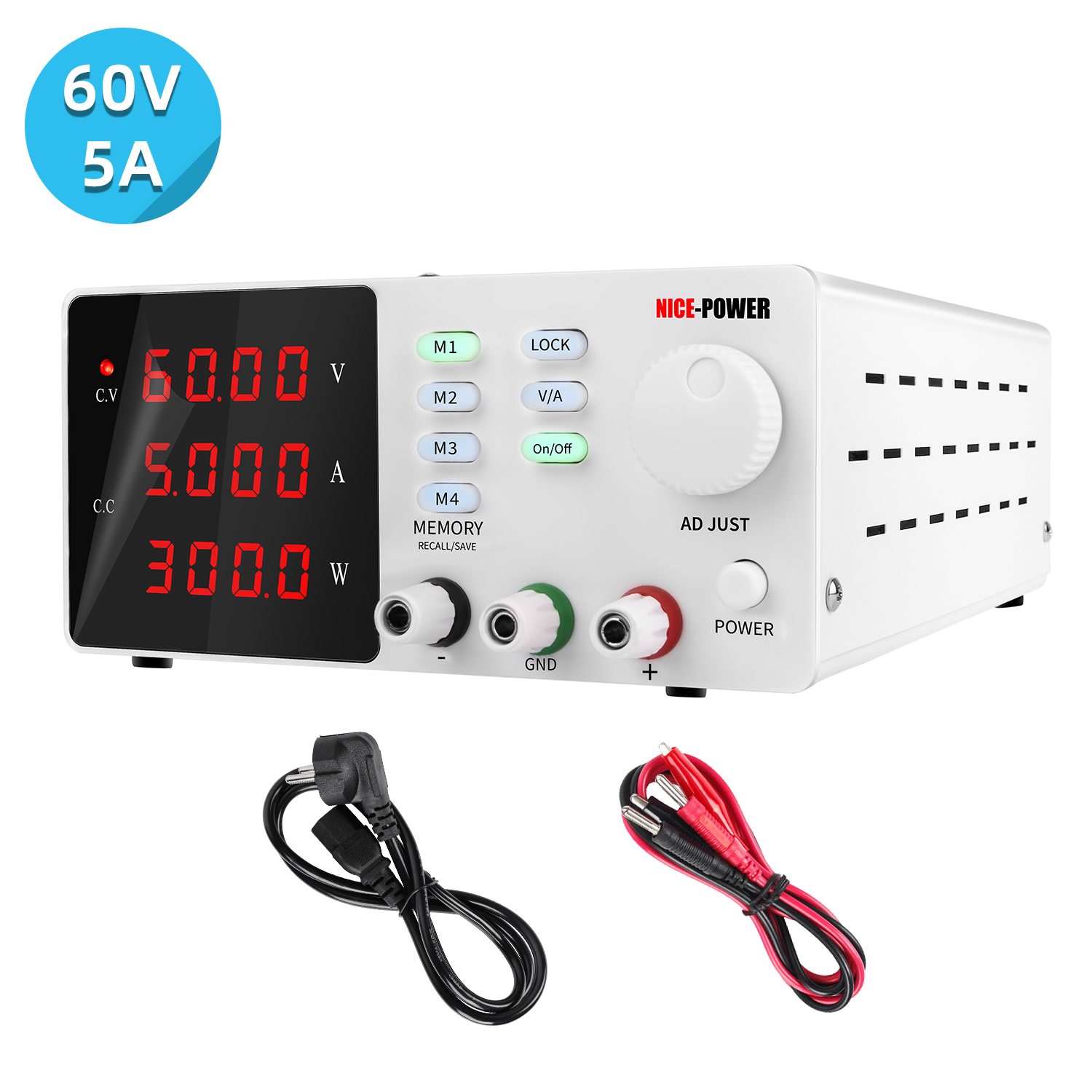 แหล่งจ่ายไฟฟ้ากระแสตรงแบบปรับค - Programmable Dc Power Supply 60V 5A บทวิจารณ์และราคา