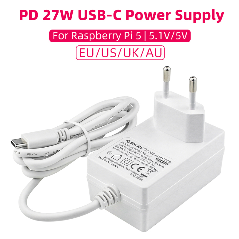 Raspberry Pi 5 5.1V 5A แหล่งจ่ - Banana Pi Bpi-M5 บทวิจารณ์และราคา