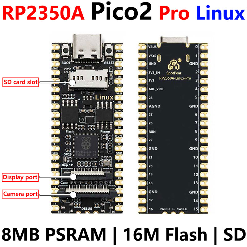 บอร์ดพัฒนา Raspberry Pi Pico 2 - Radxa Rock 5B 16Gb บทวิจารณ์และราคา