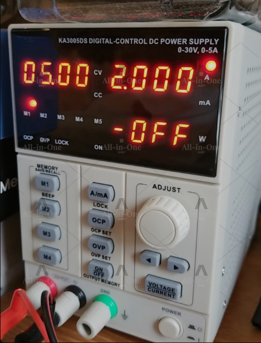 KA3003D / KA3005P แหล่งจ่ายไฟด - Programmable Dc Power Supply 60V 5A บทวิจารณ์และราคา