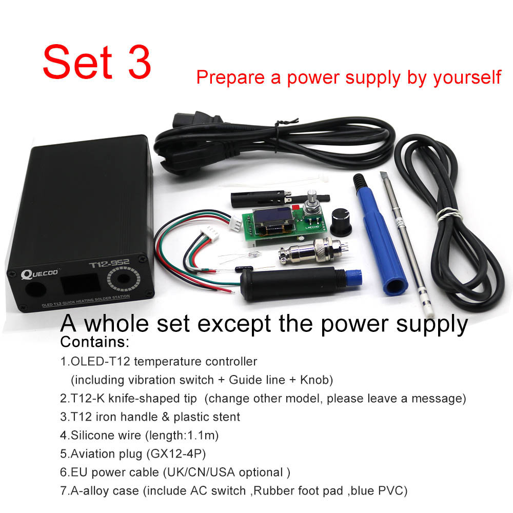 T12 STC-OLED soldering Station - Soldering Station T12 Oled บทวิจารณ์และราคา
