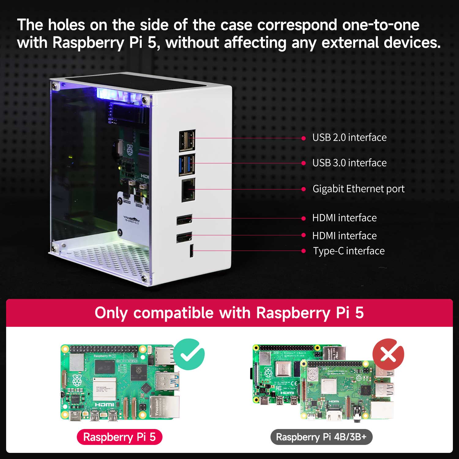 Raspberry Pi 5 กรณีชุดป้องกันพ - Raspberry Pi 5 8Gb Kit บทวิจารณ์และราคา