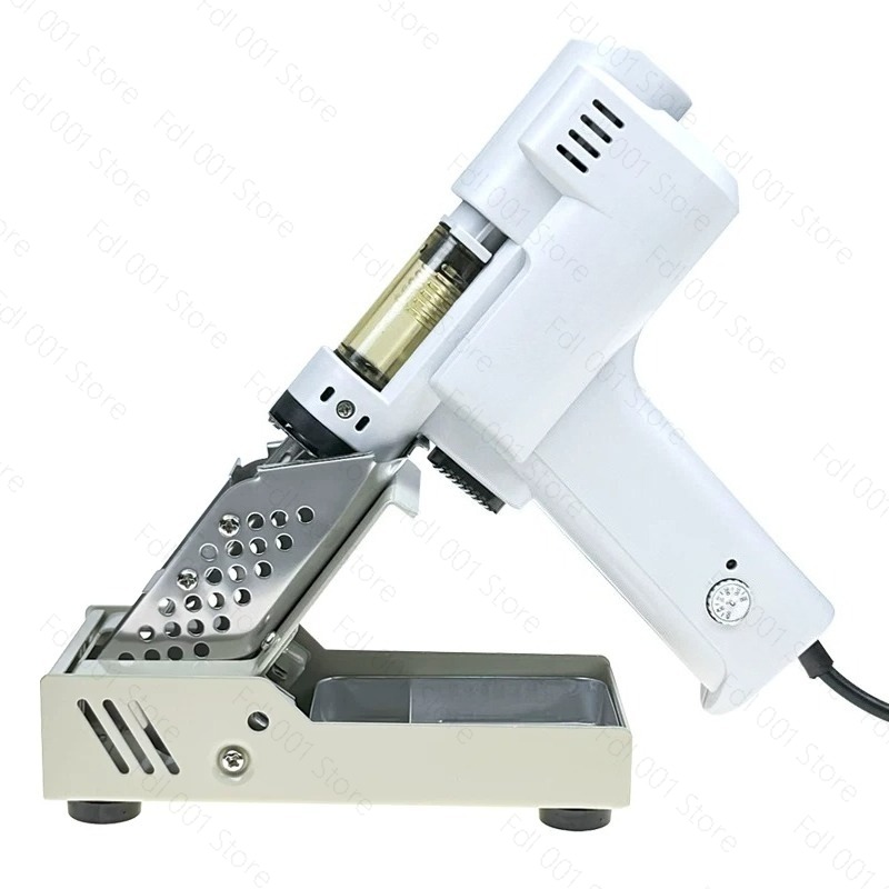 ปืนดูดตะกั่วไฟฟ้าแบบปั๊มคู่ 10 - Desoldering Gun Vacuum Electric บทวิจารณ์และราคา