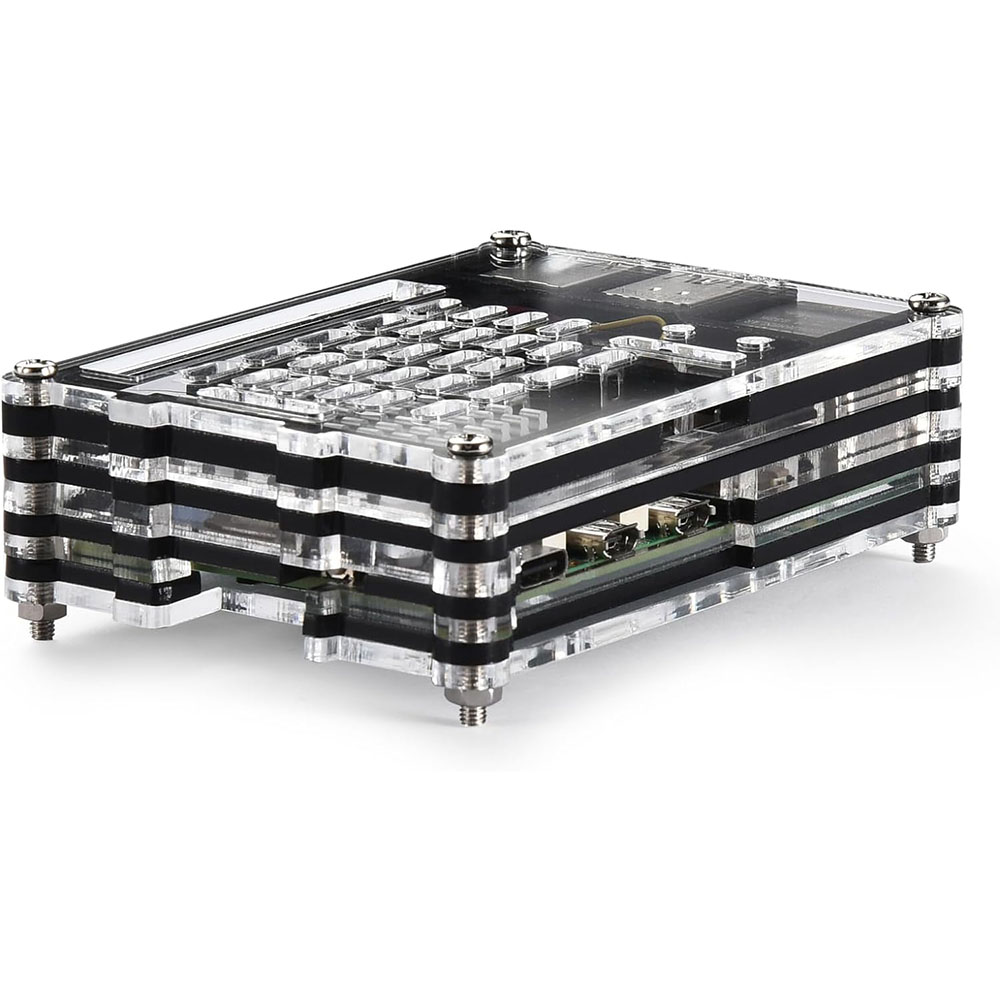 เคสอะคริลิคพร้อมชุดพัดลมทำความ - Raspberry Pi 5 8Gb Kit บทวิจารณ์และราคา